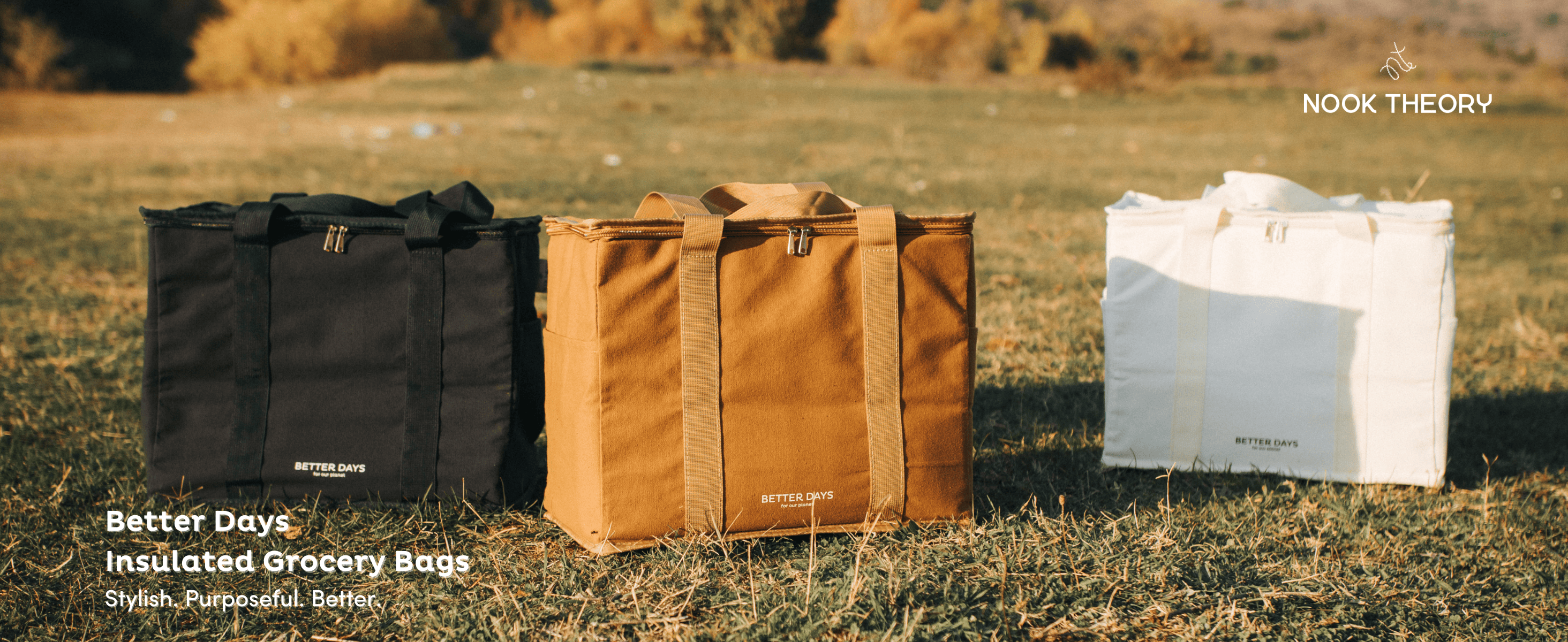 Third Degree Better Days アングラ Amazon.com: Nook Theory Reusable Insulated Grocery Bag - Leak